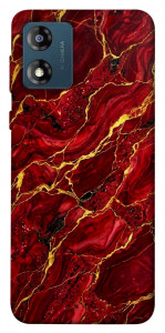 Чехол Burgundy gold для Motorola Moto E13