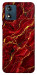 Чехол Burgundy gold для Motorola Moto E13
