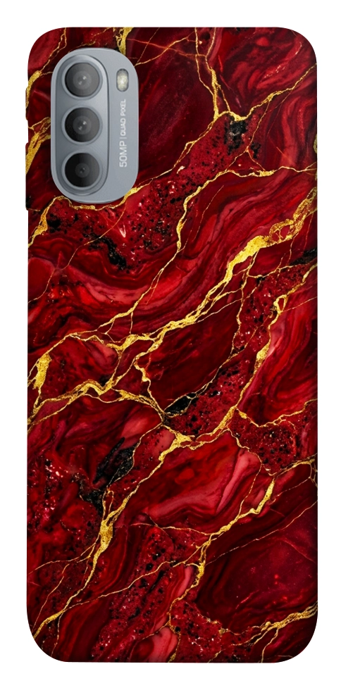 Чехол Burgundy gold для Motorola Moto G31