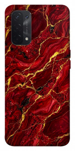Чехол Burgundy gold для Oppo A54 5G