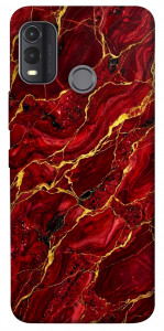 Чохол Burgundy gold для Nokia G11 Plus