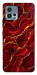 Чохол Burgundy gold для Motorola Moto G72