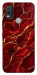 Чохол Burgundy gold для Nokia C21 Plus
