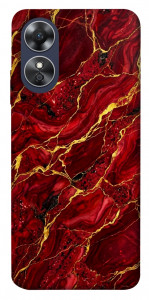 Чехол Burgundy gold для Oppo A17
