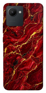 Чохол Burgundy gold для Realme C30s