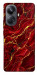 Чехол Burgundy gold для Realme 10 Pro+