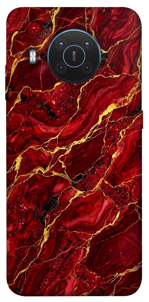 Чехол Burgundy gold для Nokia X20