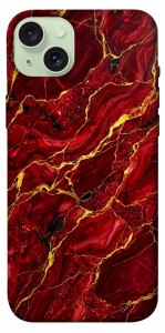 Чехол Burgundy gold для iPhone 15 Plus