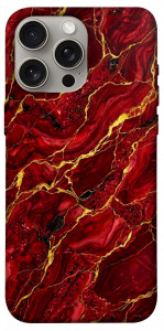 Чехол Burgundy gold для iPhone 15 Pro Max