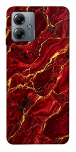 Чохол Burgundy gold для Motorola Moto G14
