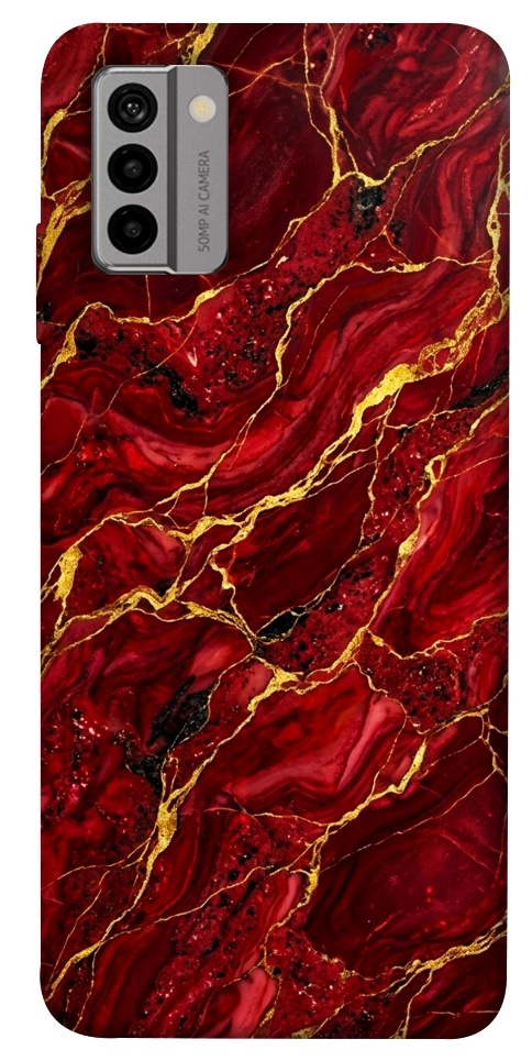 Чохол Burgundy gold для Nokia G22