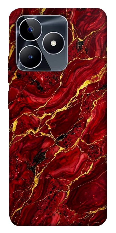 Чехол Burgundy gold для Realme C53