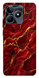 Чехол Burgundy gold для Realme C53