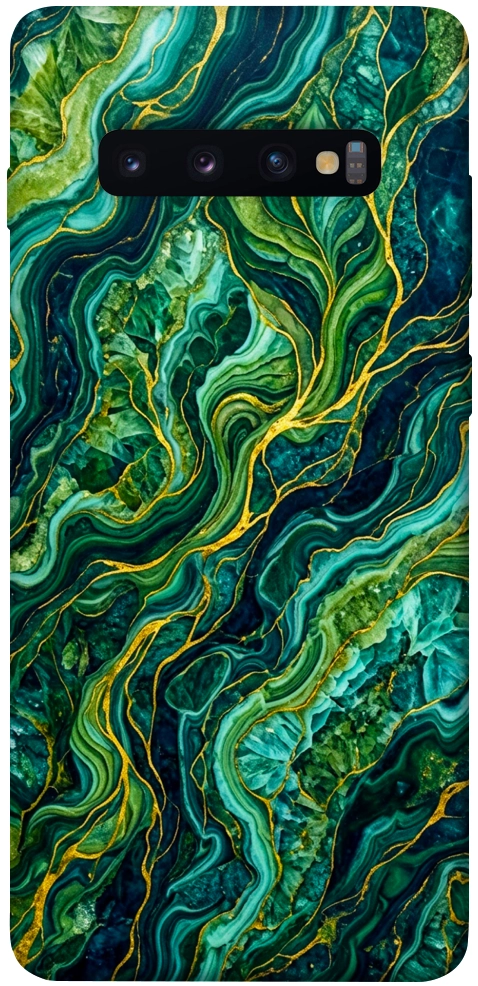 Чехол Forest marble для Galaxy S10 Plus (2019)