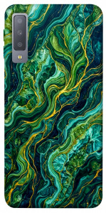 Чехол Forest marble для Galaxy A7 (2018)