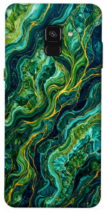 Чехол Forest marble для Galaxy A8 (2018)
