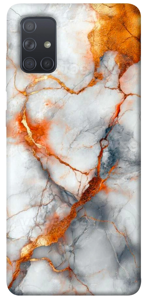Чехол Lava marble для Galaxy A71 (2020)