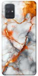Чехол Lava marble для Galaxy A71 (2020)