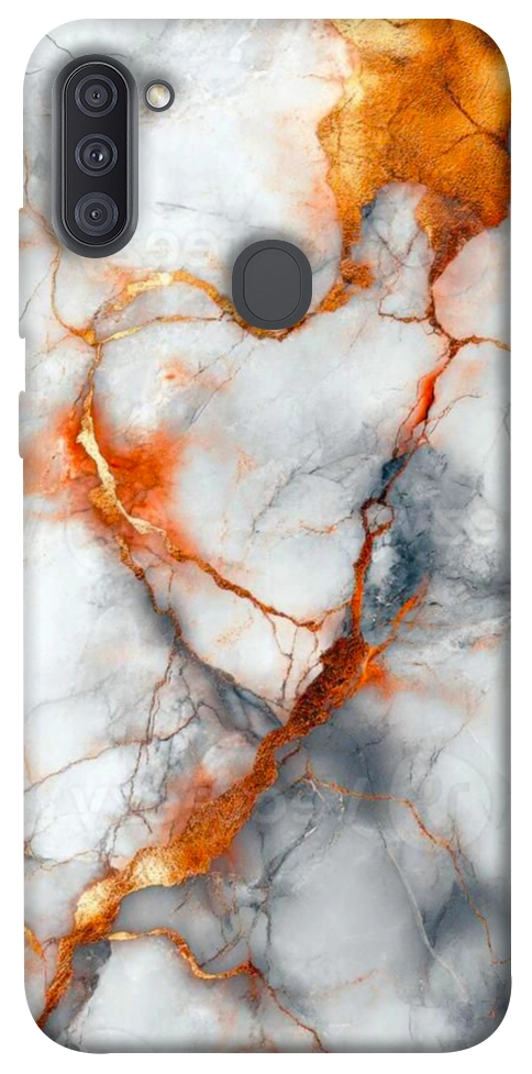 Чехол Lava marble для Galaxy A11 (2020)
