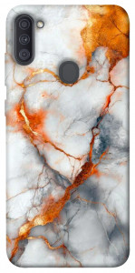 Чехол Lava marble для Galaxy A11 (2020)