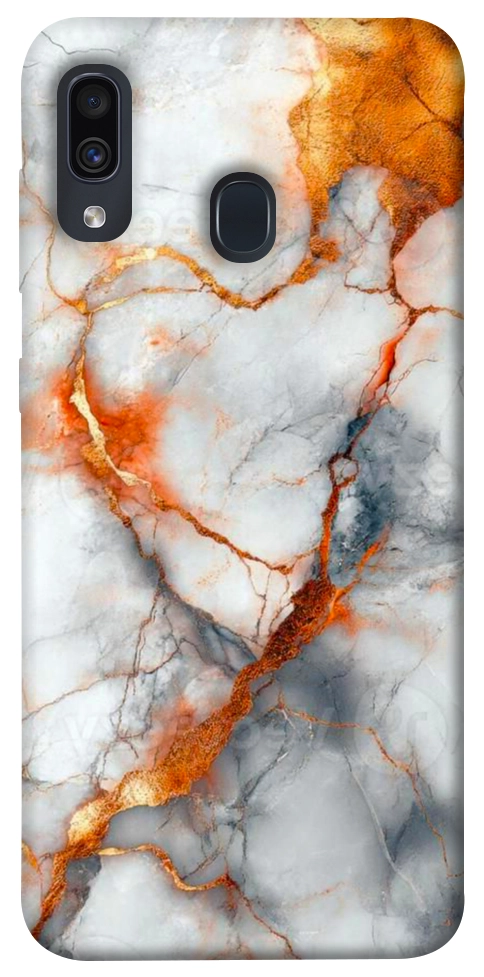 Чехол Lava marble для Galaxy A30 (2019)