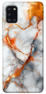 Чехол Lava marble для Galaxy A31 (2020)