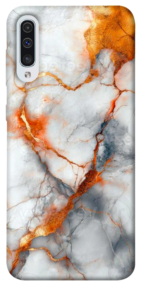 Чехол Lava marble для Galaxy A50 (2019)