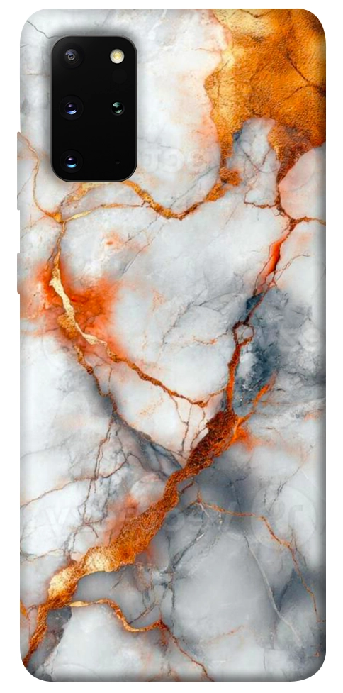 Чехол Lava marble для Galaxy S20 Plus (2020)