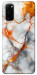 Чехол Lava marble для Galaxy S20 (2020)