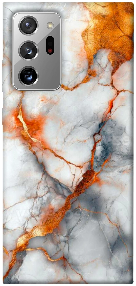 Чехол Lava marble для Galaxy Note 20 Ultra