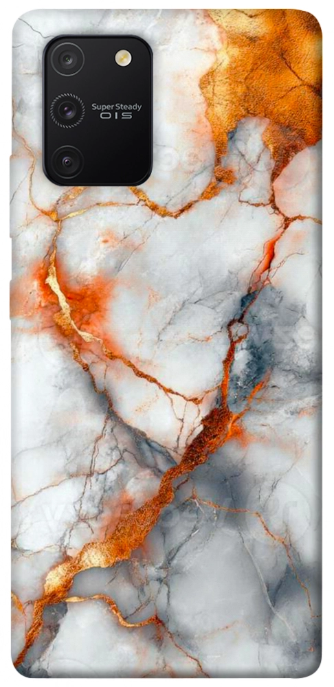 Чехол Lava marble для Galaxy S10 Lite (2020)