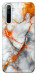 Чехол Lava marble для Realme 6