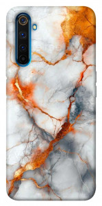 Чехол Lava marble для Realme 6 Pro