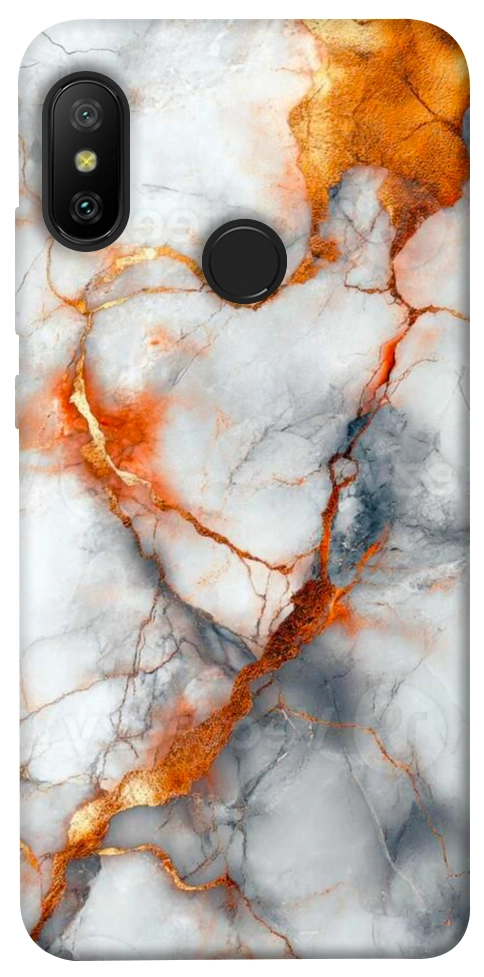 Чехол Lava marble для Xiaomi Redmi 6 Pro