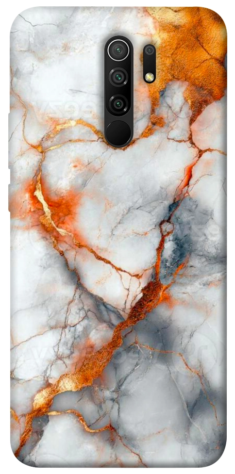 Чехол Lava marble для Xiaomi Redmi 9