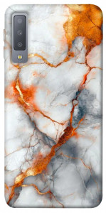 Чехол Lava marble для Galaxy A7 (2018)