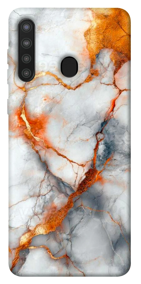 Чехол Lava marble для Galaxy A21