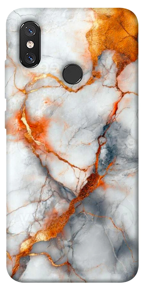 Чехол Lava marble для Xiaomi Mi 8