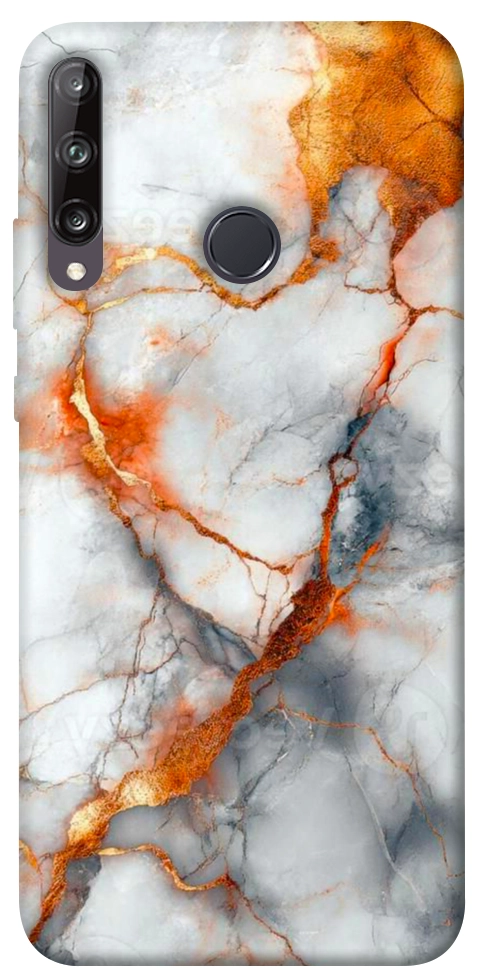 Чехол Lava marble для Huawei P40 Lite E