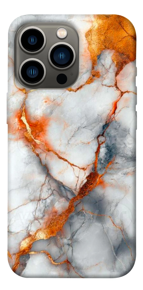 Чехол Lava marble для iPhone 13 Pro