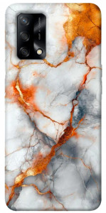 Чехол Lava marble для Oppo A74 4G