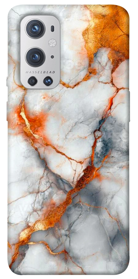 Чехол Lava marble для Oneplus 9 pro