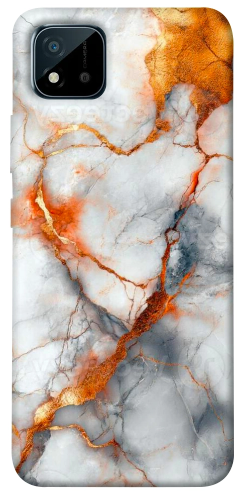Чехол Lava marble для Realme C11 (2021)