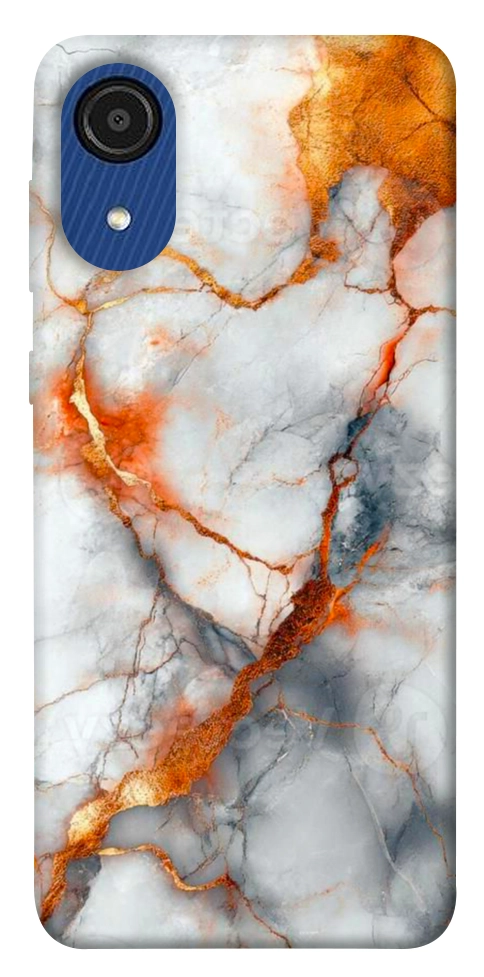 Чехол Lava marble для Galaxy A03 Core