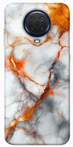 Чехол Lava marble для Nokia G10
