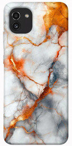 Чехол Lava marble для Galaxy A03