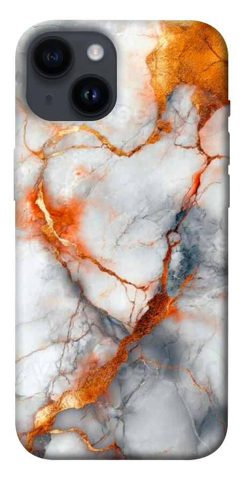 Чехол Lava marble для iPhone 14