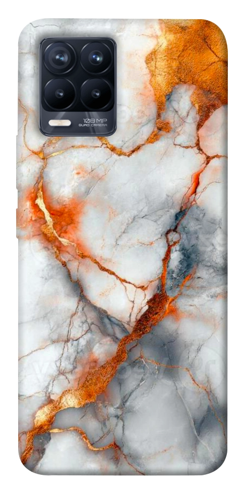 Чехол Lava marble для Realme 8 Pro