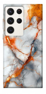 Чехол Lava marble для Galaxy S23 Ultra