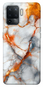 Чехол Lava marble для Oppo Reno 5 Lite